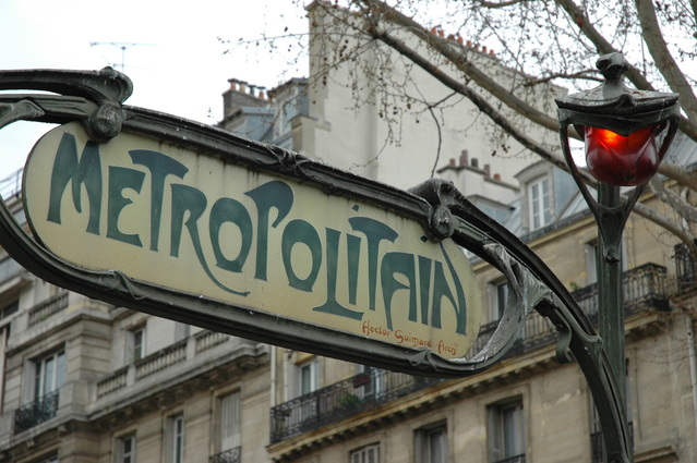 Hector Guimard’s Paris Metro entrance