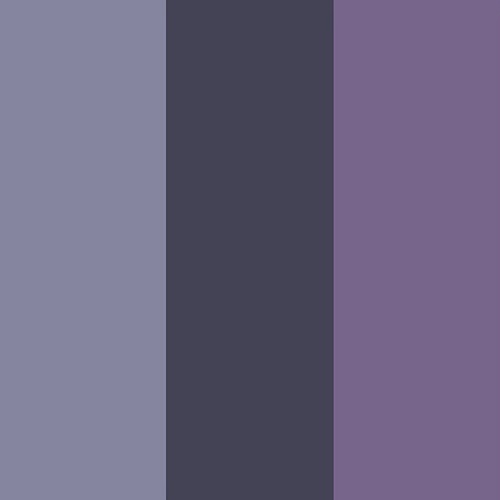 the colour purple swatch